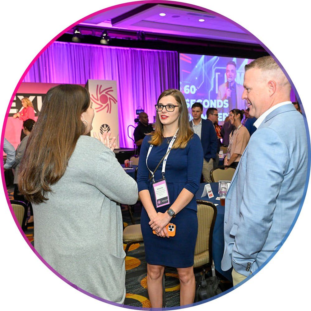 Shawna Suckow CSP presenting keynote to conference audience